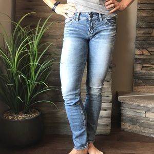 SILVER Suki Mid Straight 26/32